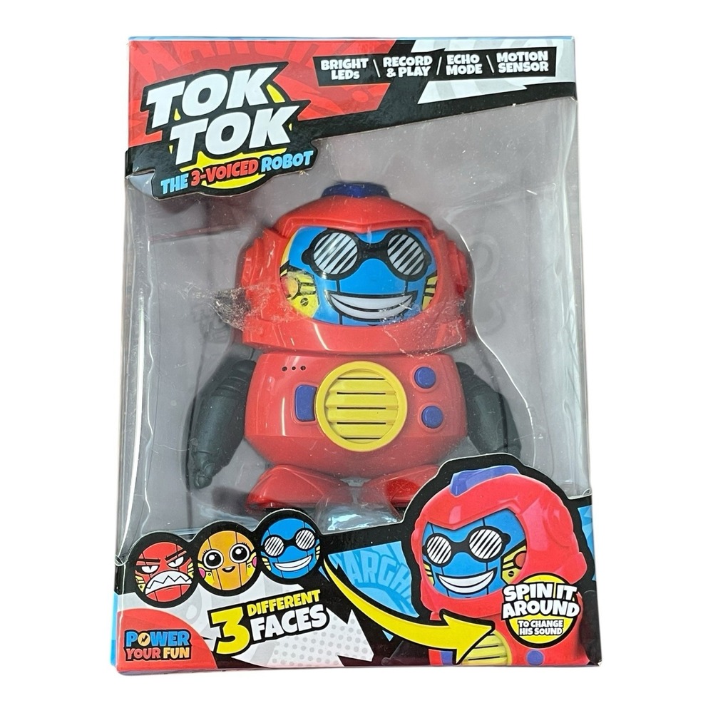 Tok Tok The 3-Voiced Red Robot‎